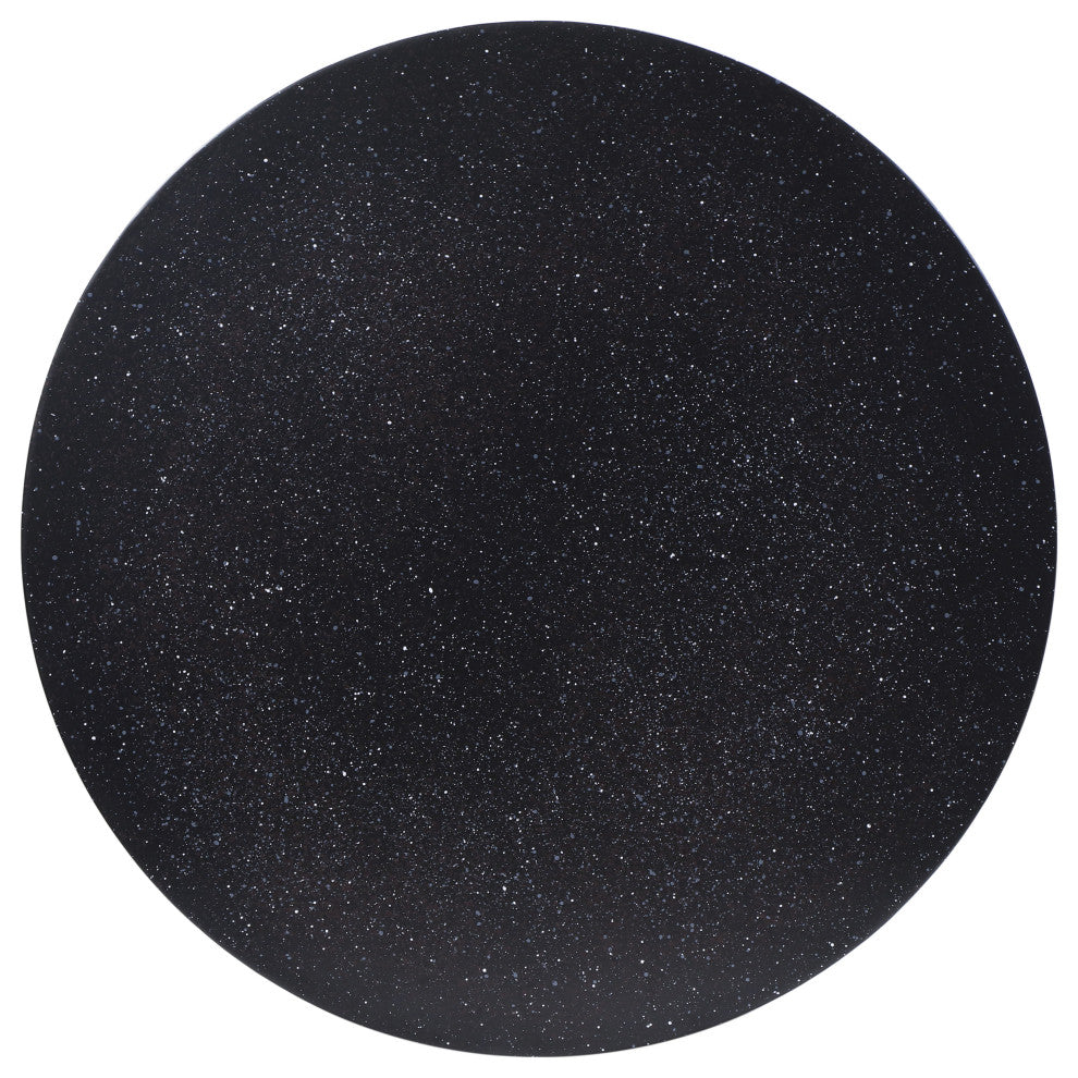 Terrazzo Coffee Table, Black