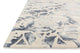 Spray Effect Wool Beckett BC-01 Slate 9'3"x13' Area Rug