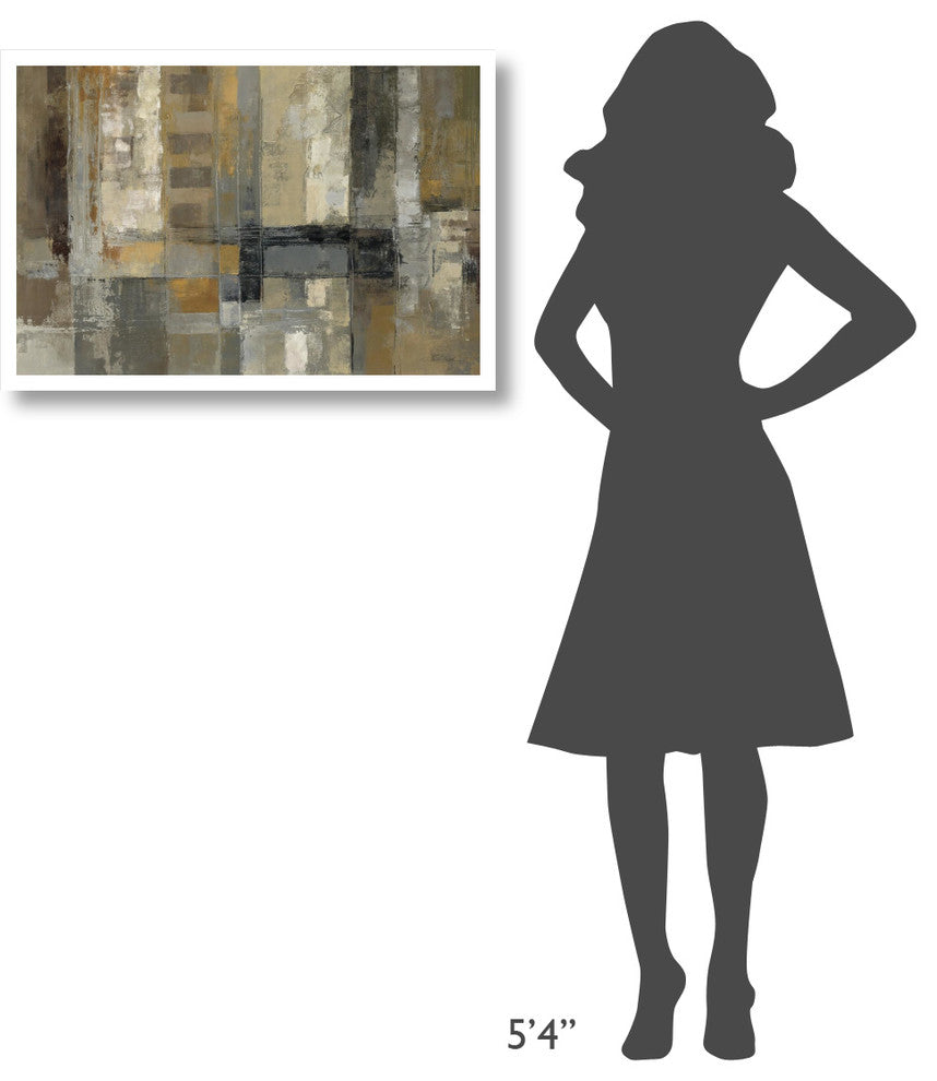"One Way Street" Digital Paper Print by Silvia Vassileva, 32"x22"