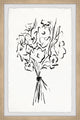 "Hand-Tied Flowers" Framed Painting Print, 12x18