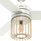Hunter Fan Company  52" Ronan  Ceiling Fan With Light + Remote, Fresh White