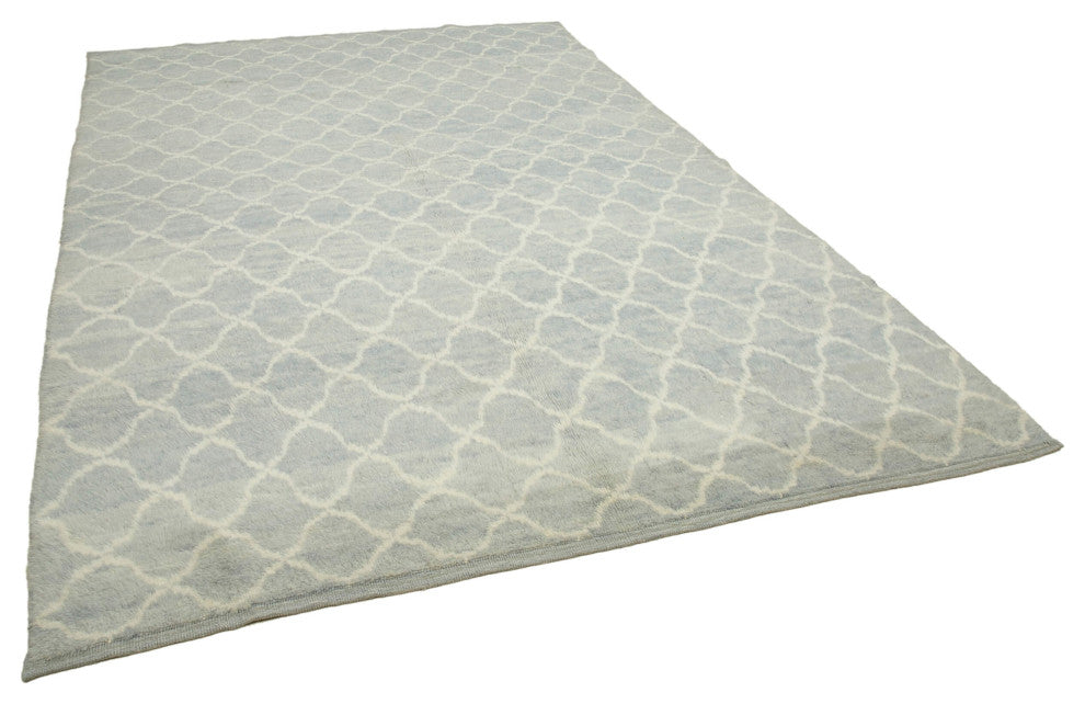 Rug N Carpet - Handmade Decorative 7' 8'' x 11' 2'' Moroccan Area Rug