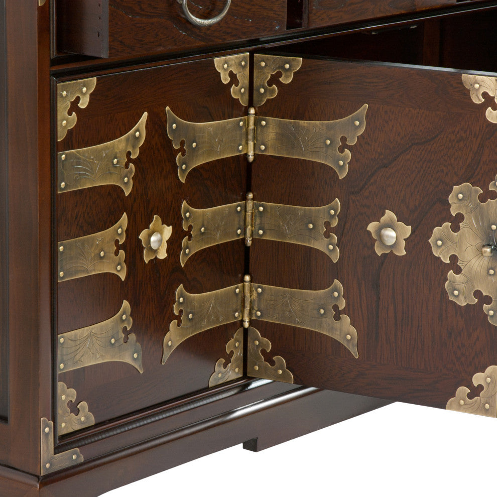 Korean Antique Style Coffee Table Low Chest