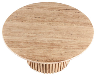 Genoa Marble Coffee Table, Beige