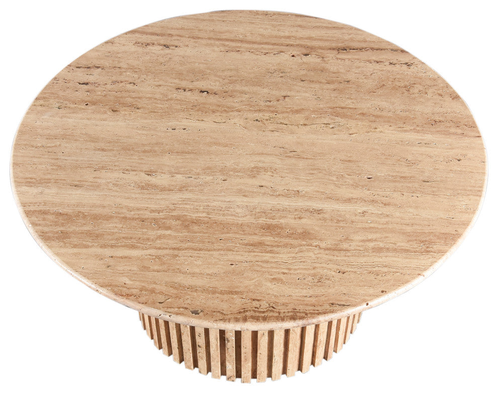 Genoa Marble Coffee Table, Beige
