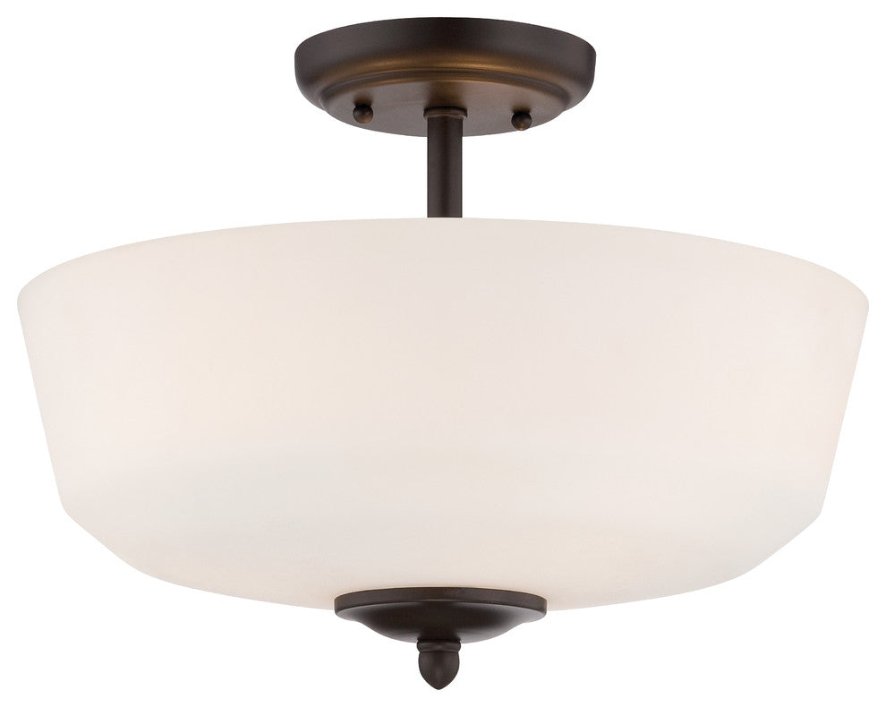 Darcy Semi-Flush, Oil Rubbed Bronze