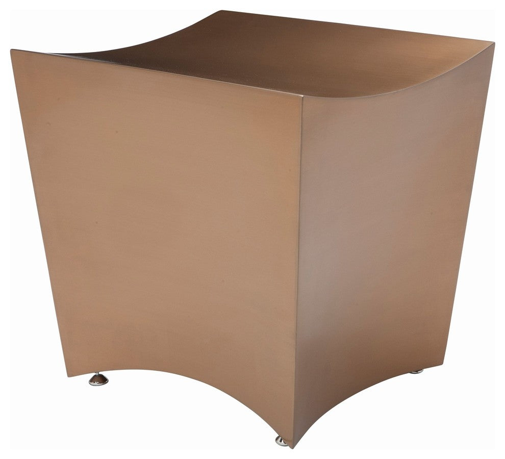 Titan Jr Small Stinless Steel Bench, Gold