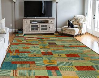 Balochi Helay Lt. Green Rug