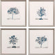 Slate Trees Art, 4-Piece Set