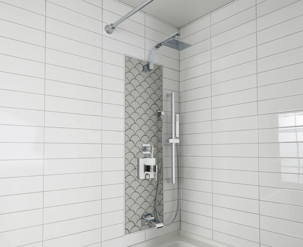 Sirius Tub & Shower Trim Kit Diverter on Valve 1.75gpm, Chrome