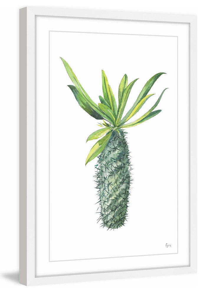 "Spartacus Cactus" Framed Painting Print, 16"x24"