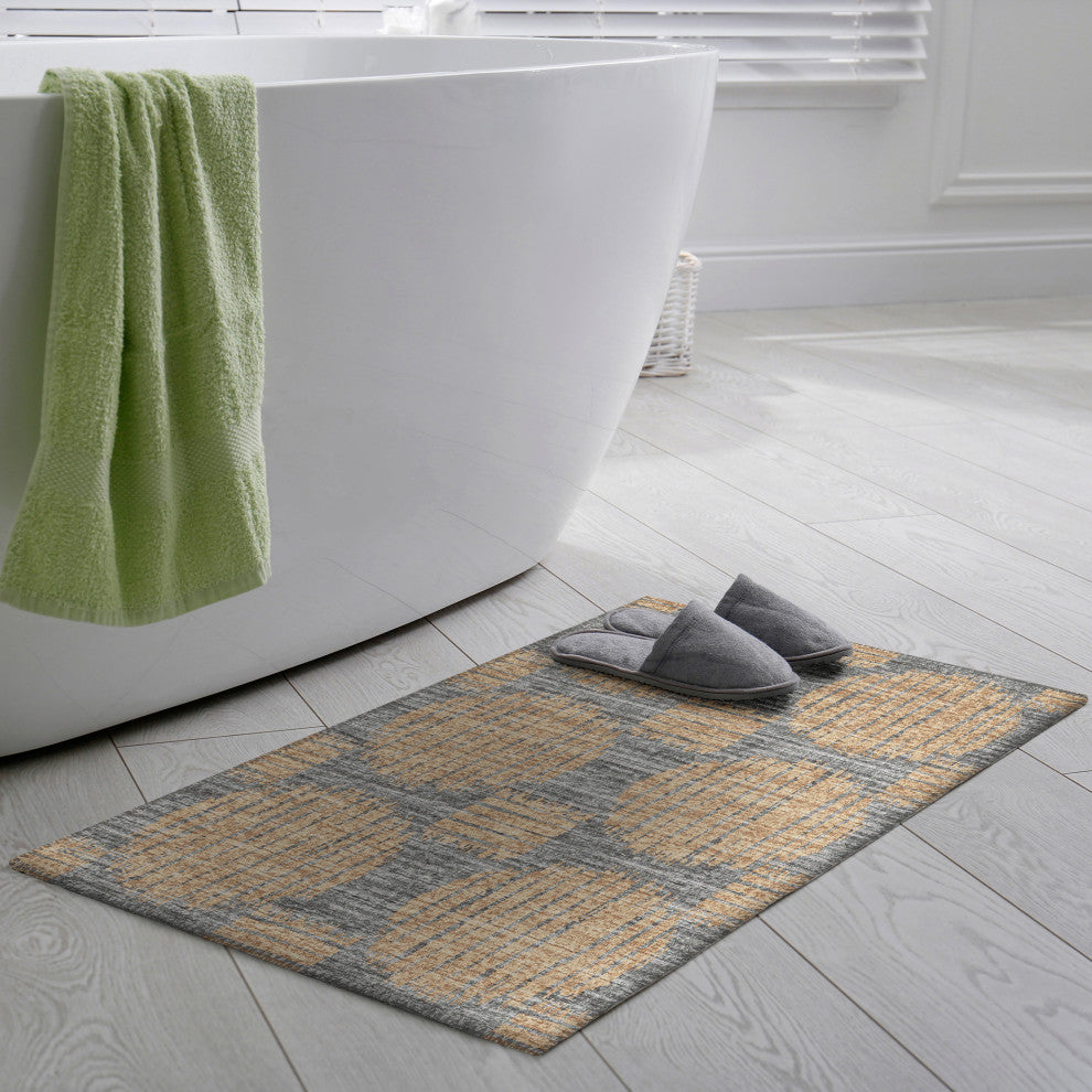 Indoor/Outdoor Sedona SN13 Eclipse Machine Washable 1'8" x 2'6" Rug