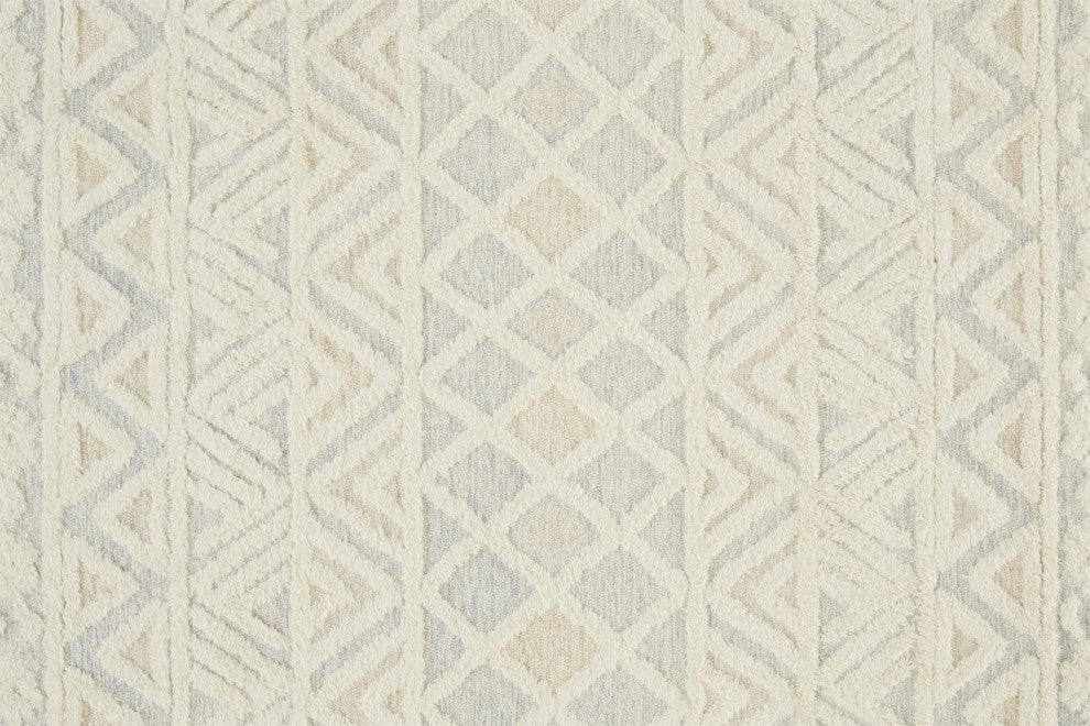 Weave & Wander Elika Blue 2'x3' Hand Tufted Area Rug