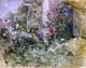 Berthe Morisot The Garden at Bougival, 20"x25" Wall Decal Print