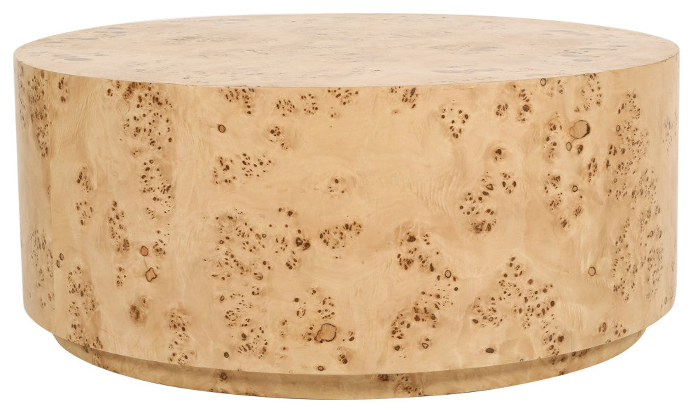 Burl Ash Coffee Table, Natural