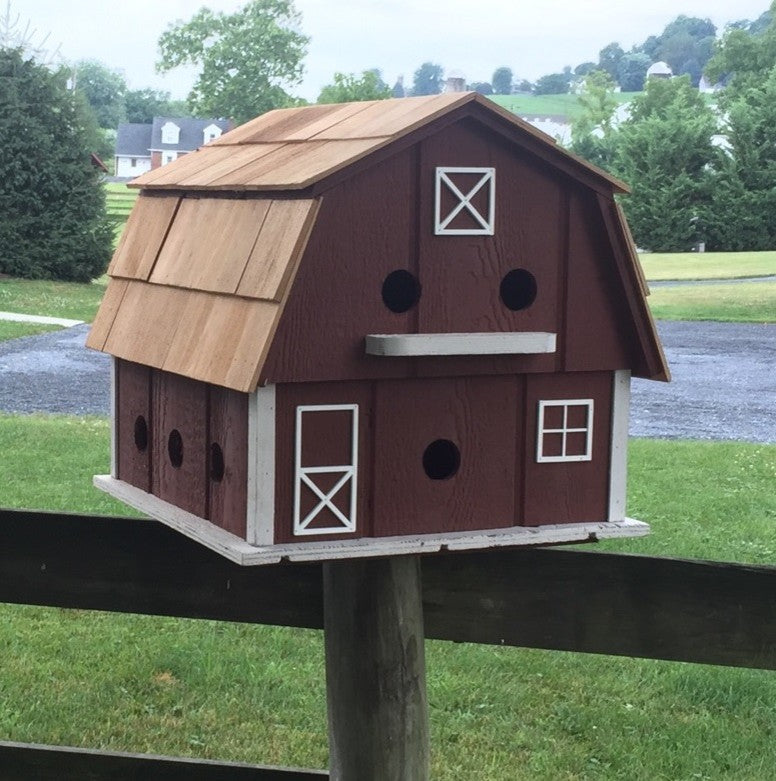 Lancaster County Barn Purple For Martin House, 12 Cavities