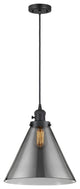 INNOVATIONS 201CSW-BK-G43-L 1-Light Mini Pendant Matte Black