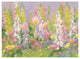 "Garden Pastels I" Digital Paper Print by Shirley Novak, 34"x26"