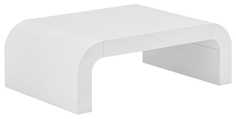 Hump Coffee Table, White