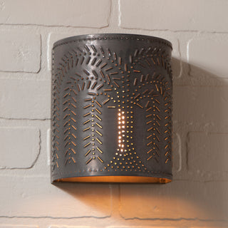 Willow Sconce Light, Kettle Black