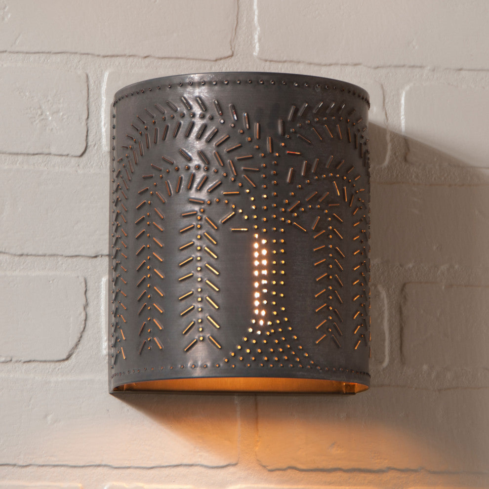 Willow Sconce Light, Kettle Black