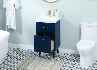 Beatrice 18" Bathroom Vanity, Blue