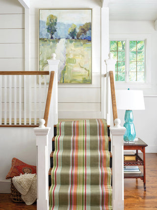 Dash & Albert Stone Soup Handwoven Cotton Rug, Multi, 8' x 10'