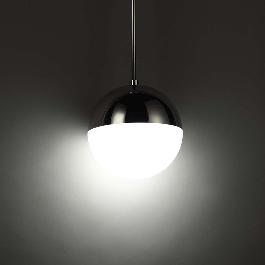 Modern Forms Punk 10" LED Pedant, Polished Nickel