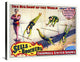 Sells Brothers, The Great Costellos, On The Aerial Horizontal Bars, 36x28