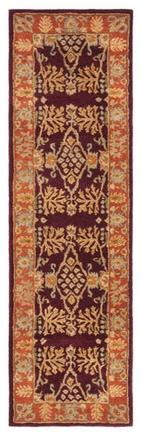 Safavieh Bergama brg190c Rug, Red/Rust, 2'3" X 8'0"