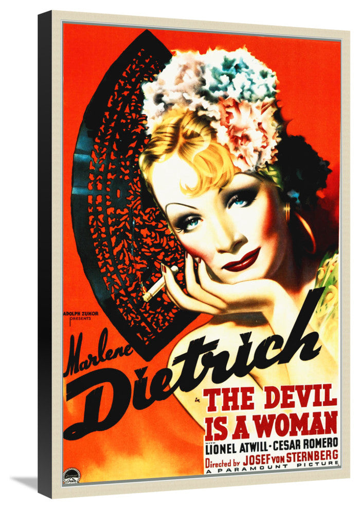 "The Devil Is A Woman" Canvas by Hollywood Photo Archive, 20x30"