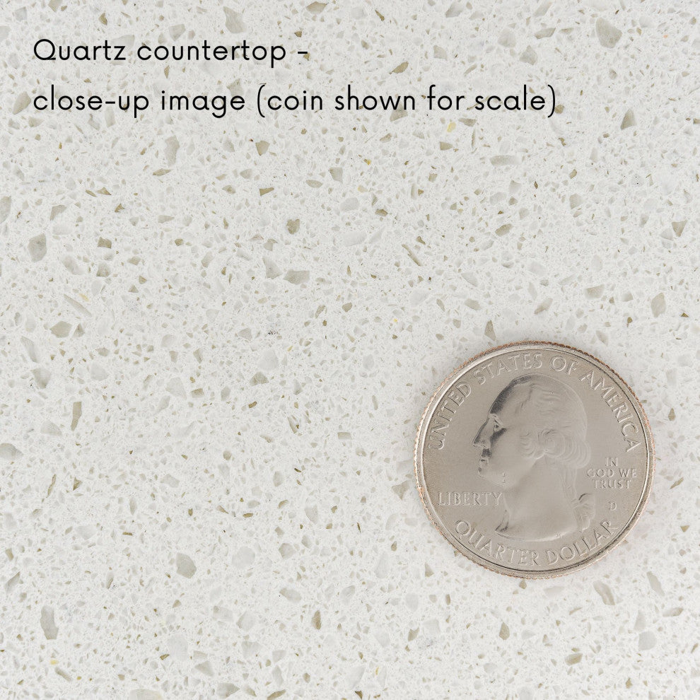 Charlotte 30" Bathroom Vanity, Marine Gray, Quartz