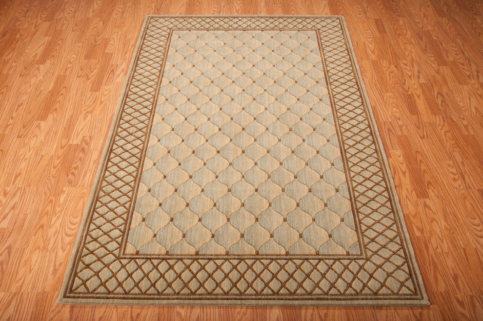 NOURISON VALLENCIERRE LIGHT GREEN AREA RUG