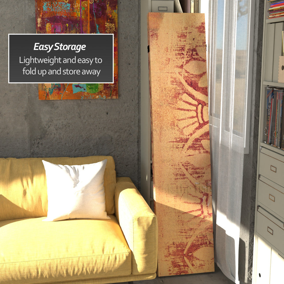 6'' Tall Yesterday Canvas Room Divider
