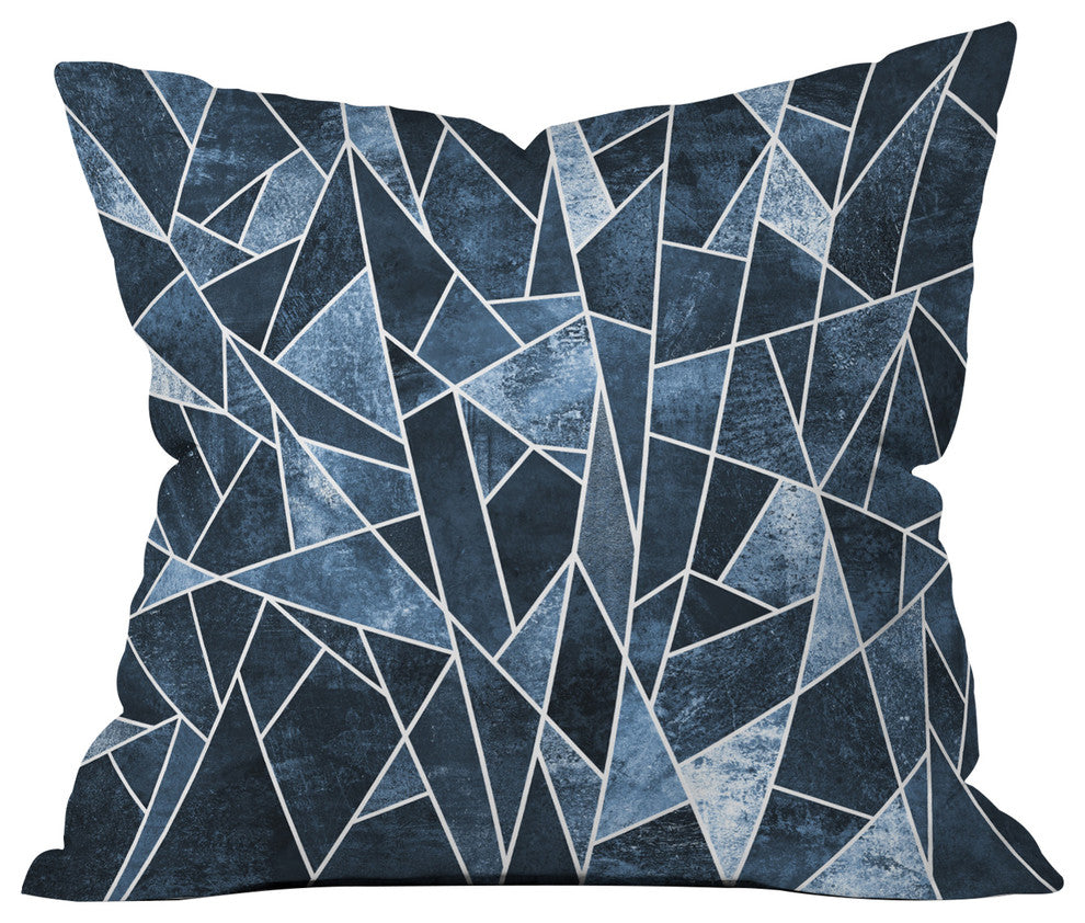Elisabeth Fredriksson Shattered Sky Throw Pillow, 16"x16"