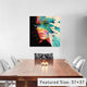 "Paint Flowers" by Alessandro Pautasso, 26x26x1.5