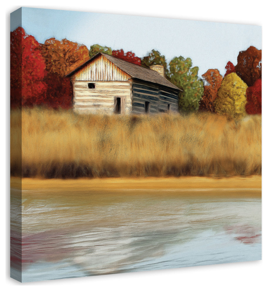 Cabin Fever 1 24"x24" Canvas Wall Art