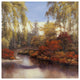 "Autumn Crossing" Digital Paper Print by Diane Romanello, 38"x38"