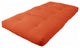 Blazing Needles Renewal 6" Twill Twin Futon Mattress, Tangerine Dream
