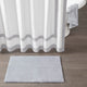 Madison Park Signature Marshmallow Bath Rug, Grey, 20x24" Contour