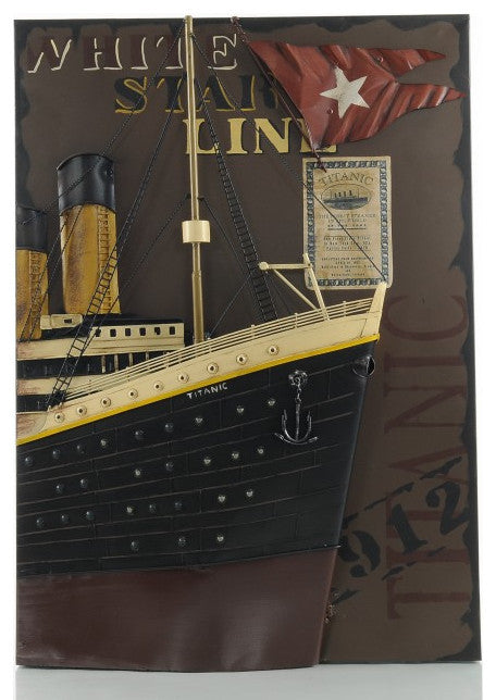 1912 RMS Titanic 3D Front Bow Painting