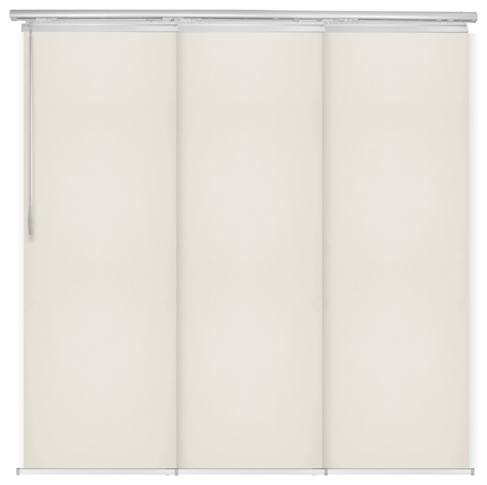 Scarlet 3-Panel Track Extendable Vertical Blinds 36-66"W