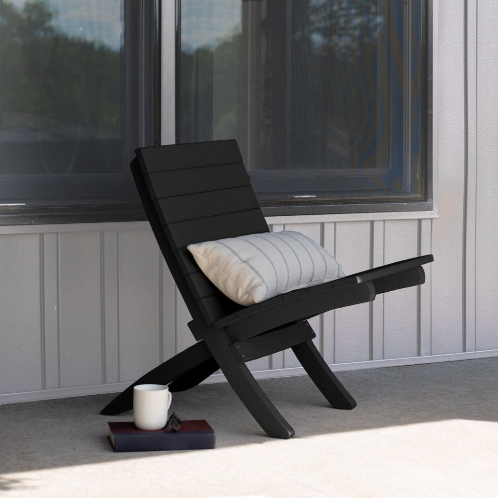 Haven Modern Side Chair, Black Sand