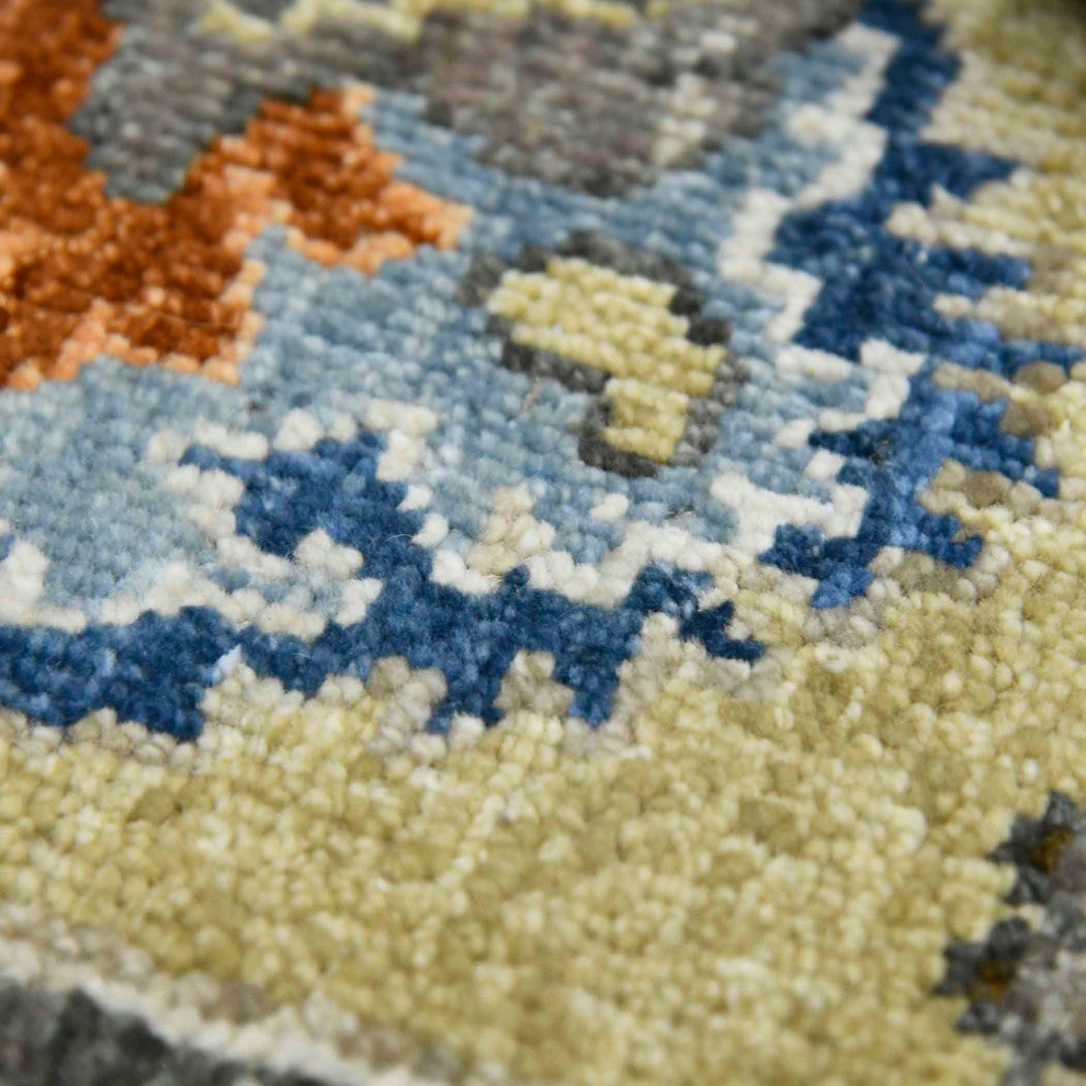 Amer Rugs Nuit Arabe Seka NUI-46 Taupe Hand-knotted - 9' X 12' Rectangle