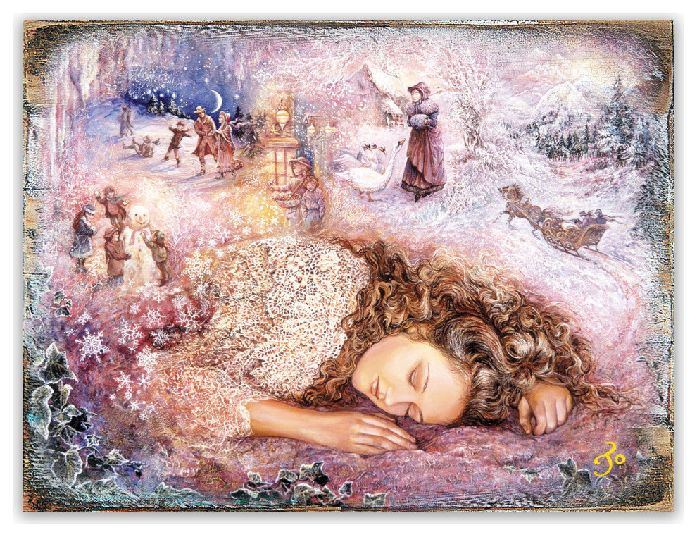 Winter Dream Wall and Table Top Wooden Decor, 48x36