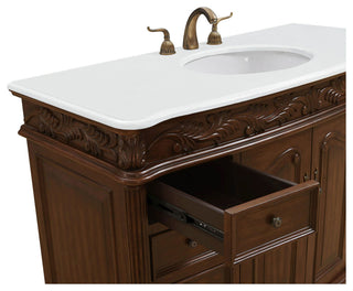 Elegant Lighting VF-1039-VW Bordeaux 48" - Vintage Mint