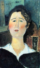 Amedeo Modigliani Minoutcha, Gallery Wrapped Canvas Print, 18"x27"