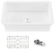 Landis 32"³ Fireclay Kitchen Undermount Sink Single Bowl