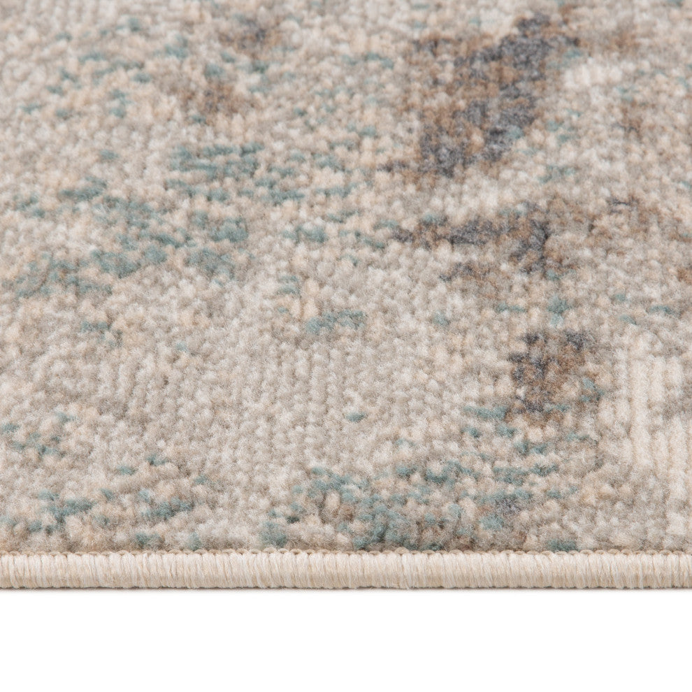 Alpine Amira Area Rug, Gray, 5'3" x 7'6", Abstract
