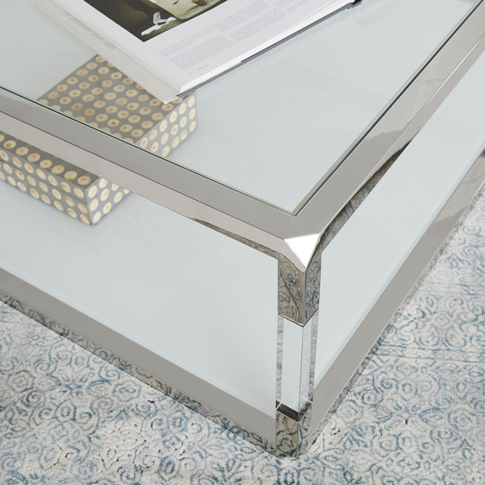 Modus Jasper Square Coffee Table in White